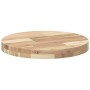 Tablero de mesa redondo madera maciza de acacia Ø40x4 cm en Tableros para mesas | Comprar online en Foro24