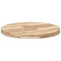 Tablero de mesa redondo madera maciza de acacia Ø60x4 cm en Tableros para mesas | Comprar online en Foro24