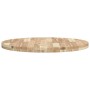 Tablero de mesa redondo madera maciza de acacia Ø80x4 cm