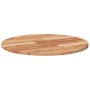 Tablero de mesa redondo madera maciza de acacia Ø60x2 cm en Tableros para mesas | Comprar online en Foro24