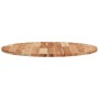 Tablero de mesa redondo madera maciza de acacia Ø70x2 cm