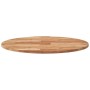 Tablero de mesa redondo madera maciza de acacia Ø80x2 cm
