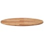 Tablero de mesa redondo madera maciza de acacia Ø90x2 cm en Tableros para mesas | Comprar online en Foro24