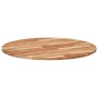 Tablero de mesa redondo madera maciza de acacia Ø90x2 cm en Tableros para mesas | Comprar online en Foro24