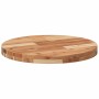 Tablero de mesa redondo madera maciza de acacia Ø50x4 cm