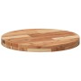 Tablero de mesa redondo madera maciza de acacia Ø50x4 cm