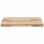 Tablero de mesa cuadrado madera maciza acacia 60x60x4 cm en Tableros para mesas | Comprar online en Foro24