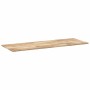 Tablero de mesa rectangular madera maciza acacia 120x50x2 cm