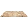 Tablero de mesa rectangular madera maciza acacia 140x60x2 cm
