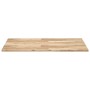 Tablero de mesa rectangular madera maciza de acacia 100x70x2 cm