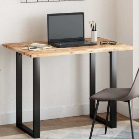 Tablero de mesa rectangular madera maciza de acacia 120x70x2 cm Tablero de mesa rectangular madera maciza de acacia 120x70x2 cm