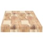 Tablero de mesa rectangular madera maciza acacia 160x30x4 cm