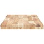 Tablero de mesa rectangular madera maciza acacia 120x40x4 cm en Tableros para mesas | Comprar online en Foro24