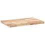 Tablero de mesa rectangular madera maciza acacia 120x50x4 cm en Tableros para mesas | Comprar online en Foro24