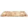 Tablero de mesa rectangular madera maciza acacia 100x60x4 cm