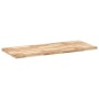 Tablero de mesa rectangular madera maciza acacia 120x60x4 cm