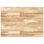 Tablero de mesa rectangular madera maciza acacia 100x70x4 cm