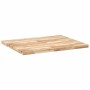 Tablero de mesa rectangular madera maciza acacia 100x80x4 cm en Tableros para mesas | Comprar online en Foro24