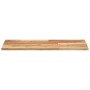 Tablero de mesa rectangular madera maciza acacia 80x40x2 cm