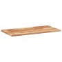 Tablero de mesa rectangular madera maciza acacia 100x40x2 cm en Tableros para mesas | Comprar online en Foro24