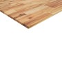 Tablero de mesa rectangular madera maciza acacia 160x40x2 cm en Tableros para mesas | Comprar online en Foro24