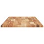 Tablero de mesa rectangular madera maciza acacia 120x50x2 cm
