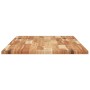 Tablero de mesa rectangular madera maciza acacia 140x60x2 cm