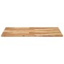 Tablero de mesa rectangular madera maciza de acacia 100x70x2 cm