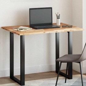 Tablero de mesa rectangular madera maciza de acacia 120x70x2 cm Tablero de mesa rectangular madera maciza de acacia 120x70x2 cm