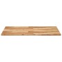 Tablero de mesa rectangular madera maciza de acacia 120x70x2 cm