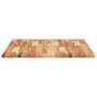 Tablero de mesa rectangular madera maciza de acacia 100x80x2 cm en Tableros para mesas | Comprar online en Foro24