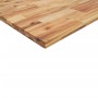 Tablero de mesa rectangular madera maciza acacia 120x30x4 cm