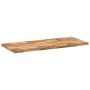Tablero de mesa rectangular madera maciza acacia 120x60x4 cm