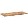 Tablero de mesa rectangular madera maciza acacia 140x60x4 cm