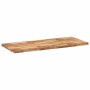 Tablero de mesa rectangular madera maciza acacia 140x60x4 cm