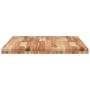 Tablero de mesa rectangular madera maciza acacia 80x70x4 cm