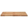 Tablero de mesa rectangular madera maciza acacia 100x80x4 cm