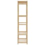 Perchero con estantes bambú 80x40x175 cm en Organizadores de vestidores y perchas de barra | Comprar online en Foro24
