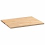 Encimera de cocina rectangular madera maciza roble en Tableros para mesas | Comprar online en Foro24