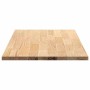 Encimera de cocina rectangular madera maciza roble