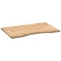 Tablero escritorio rectangular madera maciza roble sin tratar