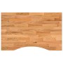 Tablero escritorio rectangular madera maciza roble marrón claro en Tableros para mesas | Comprar online en Foro24