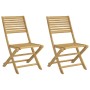 Sillas de jardín plegables 2 uds madera acacia 48,5x61,5x87 cm