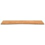 Tablero escritorio rectangular madera maciza roble marrón claro
