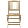 Sillas de jardín plegables 2 uds madera acacia 57x48,5x90 cm