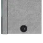 Armario de baño con espejo LED gris hormigón 50x14x60 cm de vidaXL, Tocadores de baño - Ref: Foro24-326479, Precio: 114,26 €,...