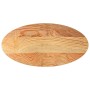 Tablero de mesa ovalado madera maciza de roble 100x50x4 cm en Tableros para mesas | Comprar online en Foro24