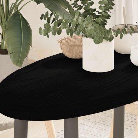 Tablero de mesa ovalado madera maciza de roble 80x40x4 cm Tablero de mesa ovalado madera maciza de roble 80x40x4 cm