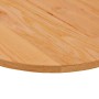 Tablero de mesa ovalado madera maciza de roble 100x50x2 cm
