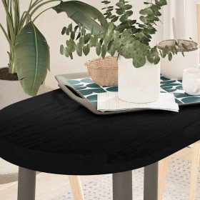 Tablero de mesa ovalado madera maciza de roble 80x40x4 cm Tablero de mesa ovalado madera maciza de roble 80x40x4 cm